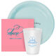 Design Your Own Premium Banded Plastic Plates Image 2 of 19